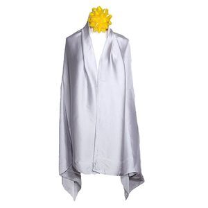 NWT Silk Satin Scarf 33"x73" Super Long Large rechangle Shawl Wrap 64941